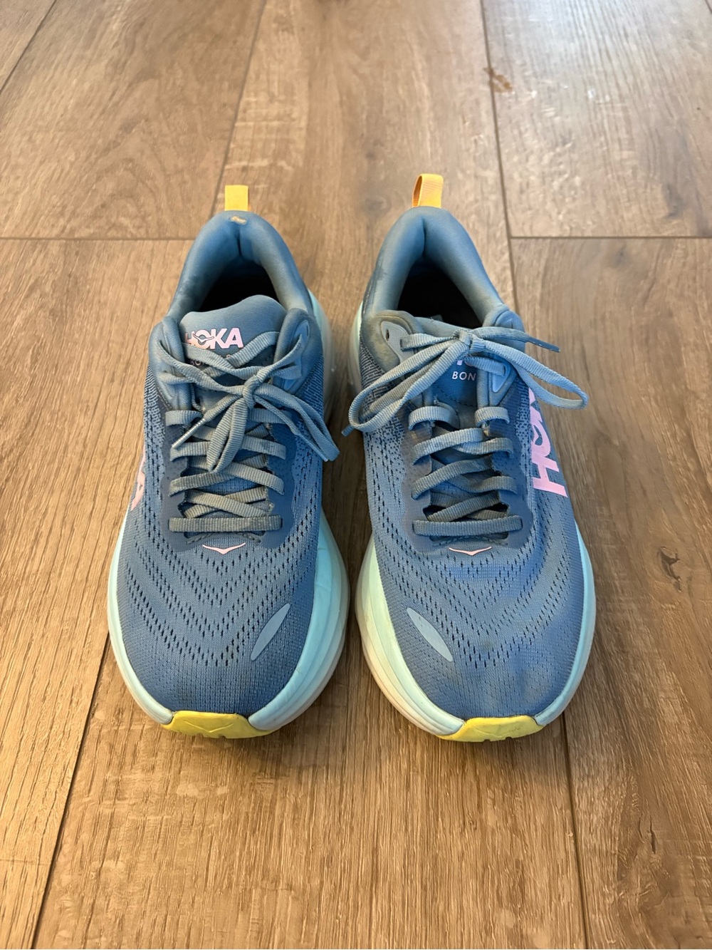 Hoka Women’s Blue Bondhi 8 Shoes